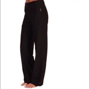 Lucy Black Mid Weight Wide Leg Pants Verstile